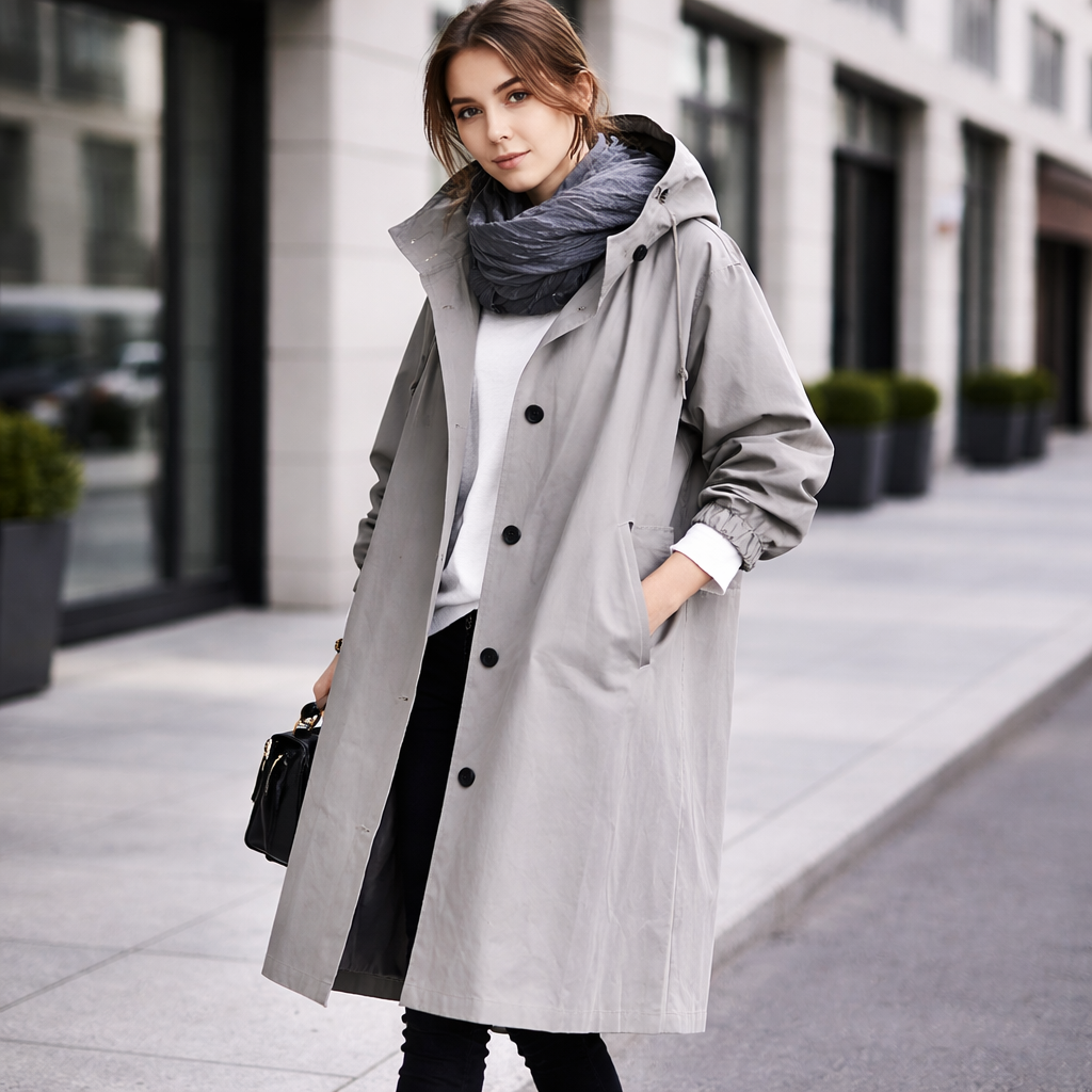Phyliss Women's Trench Coat | Elegant & Sophisticated