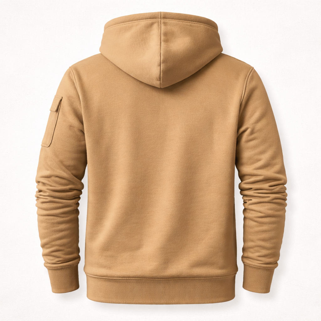 Men’s Casual Zip Hoodie | Pocket Design | Comfortable Everyday Wear