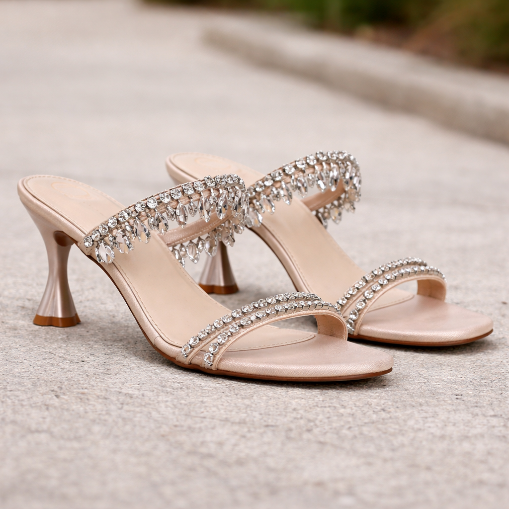 Women’s Chandelier Heels | Party Sandals | Rhinestone Sparkly