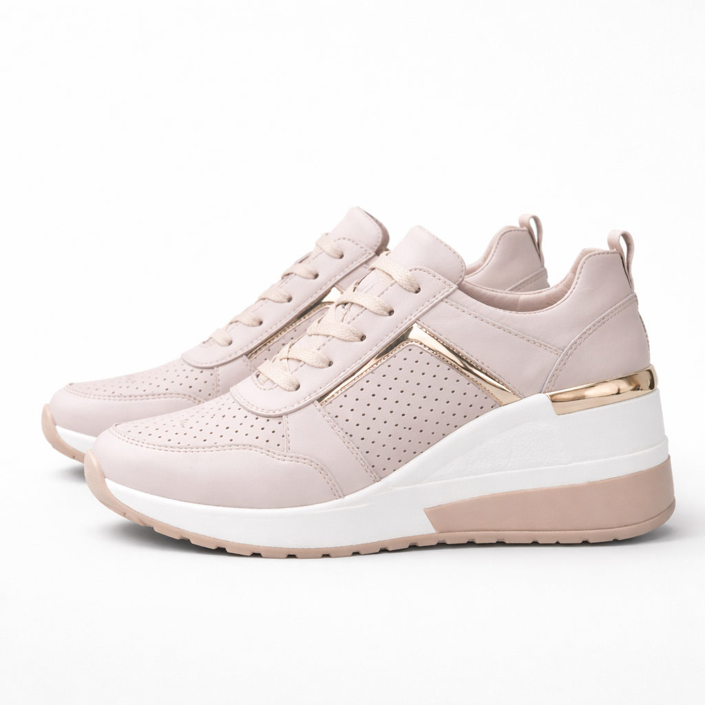 Women's Wedge Sneakers | Orthopedic Support | Breathable Platform