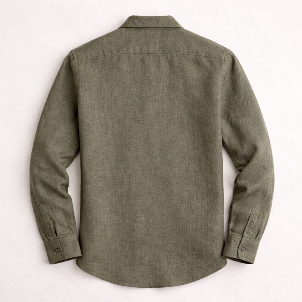 Men’s Linen Long sleeve Shirt | Breathable, lightweight