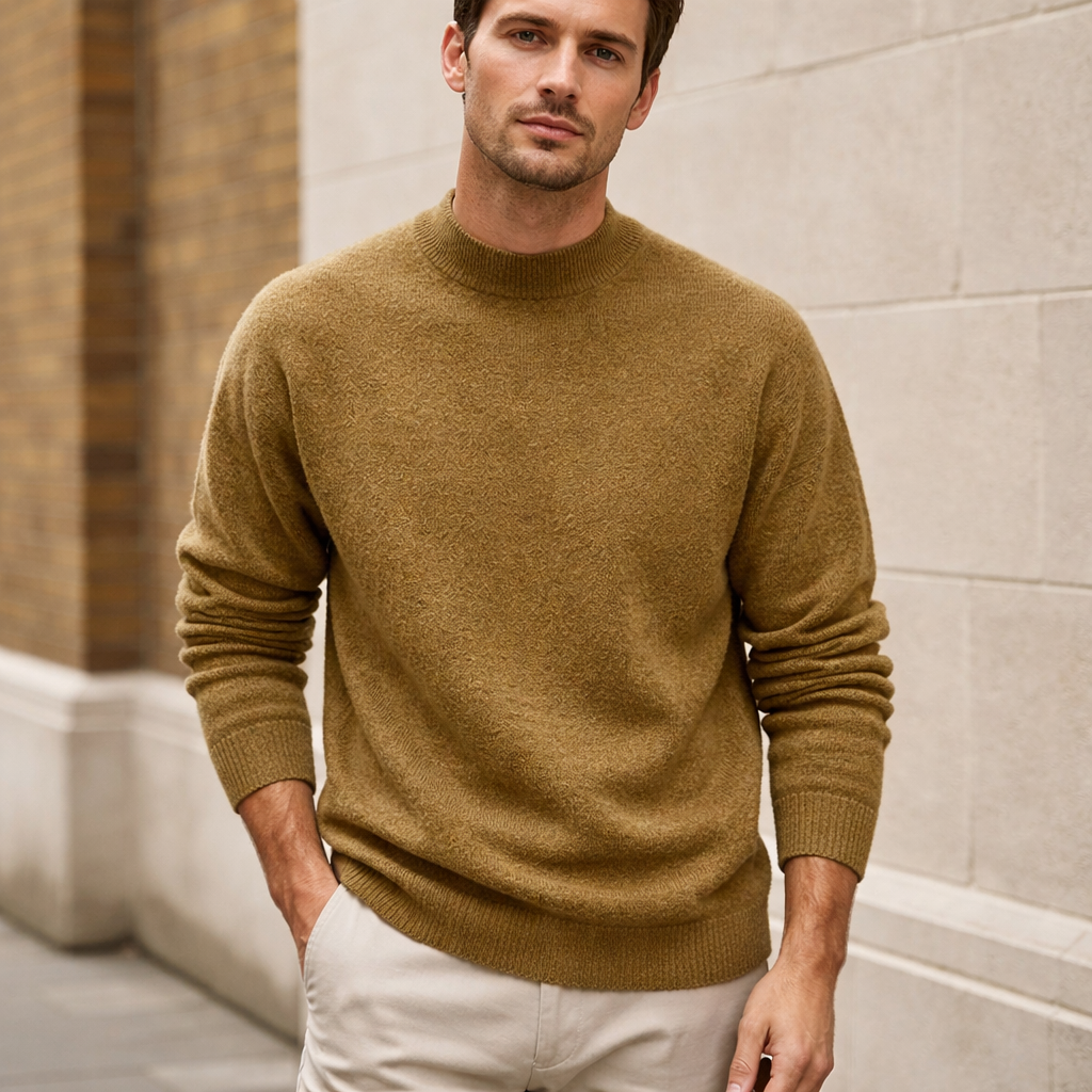Men’s Winter Sweater | Cashmere, soft | Luxury knit