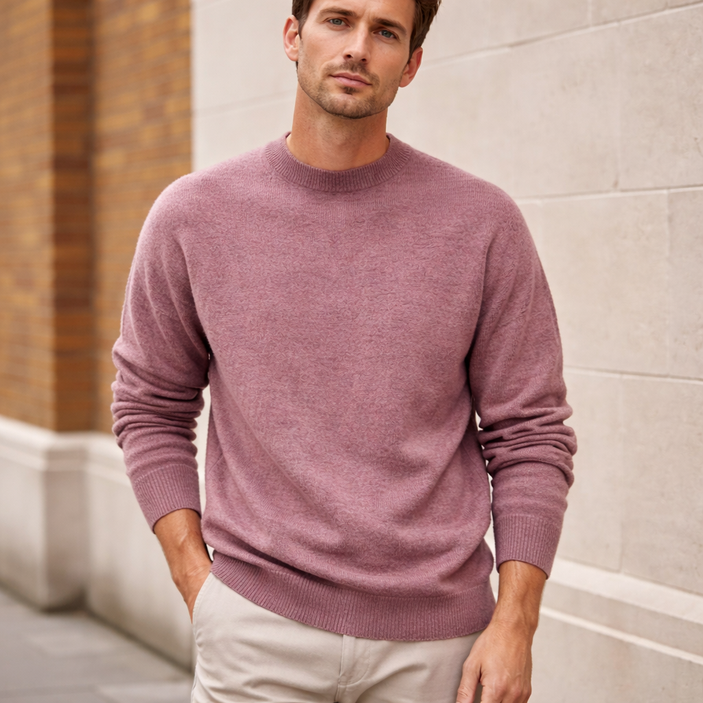 Men’s Winter Sweater | Cashmere, soft | Luxury knit