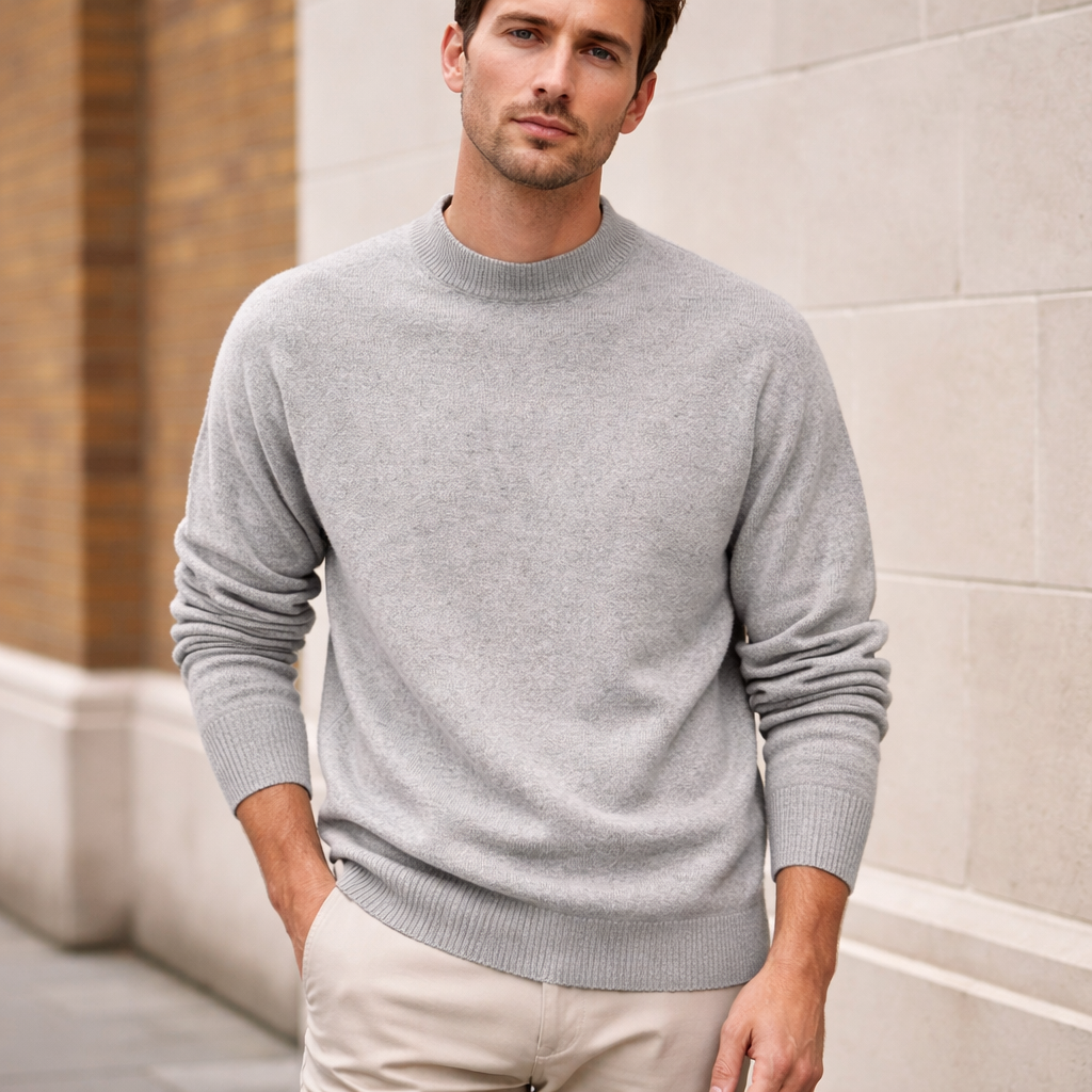 Men’s Winter Sweater | Cashmere, soft | Luxury knit