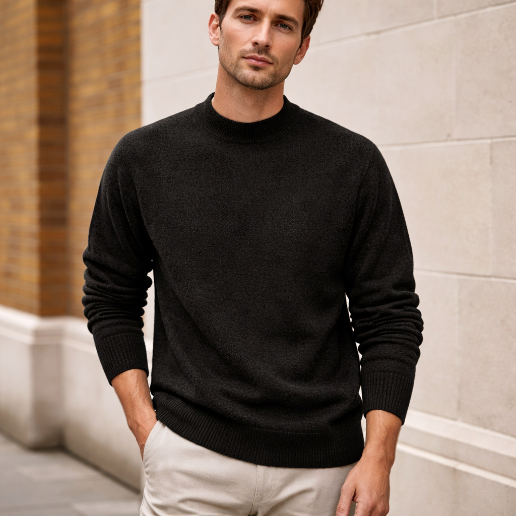 Men’s Winter Sweater | Cashmere, soft | Luxury knit