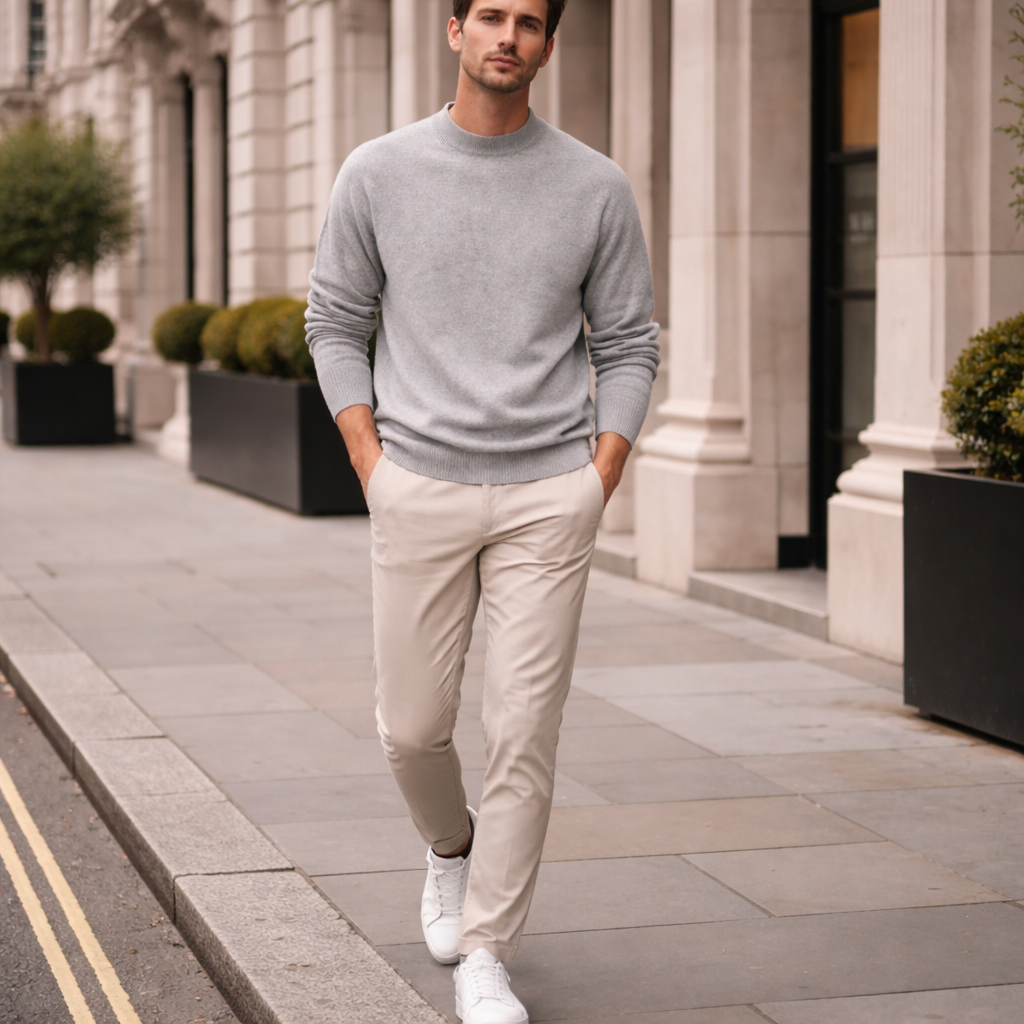 Men’s Winter Sweater | Cashmere, soft | Luxury knit