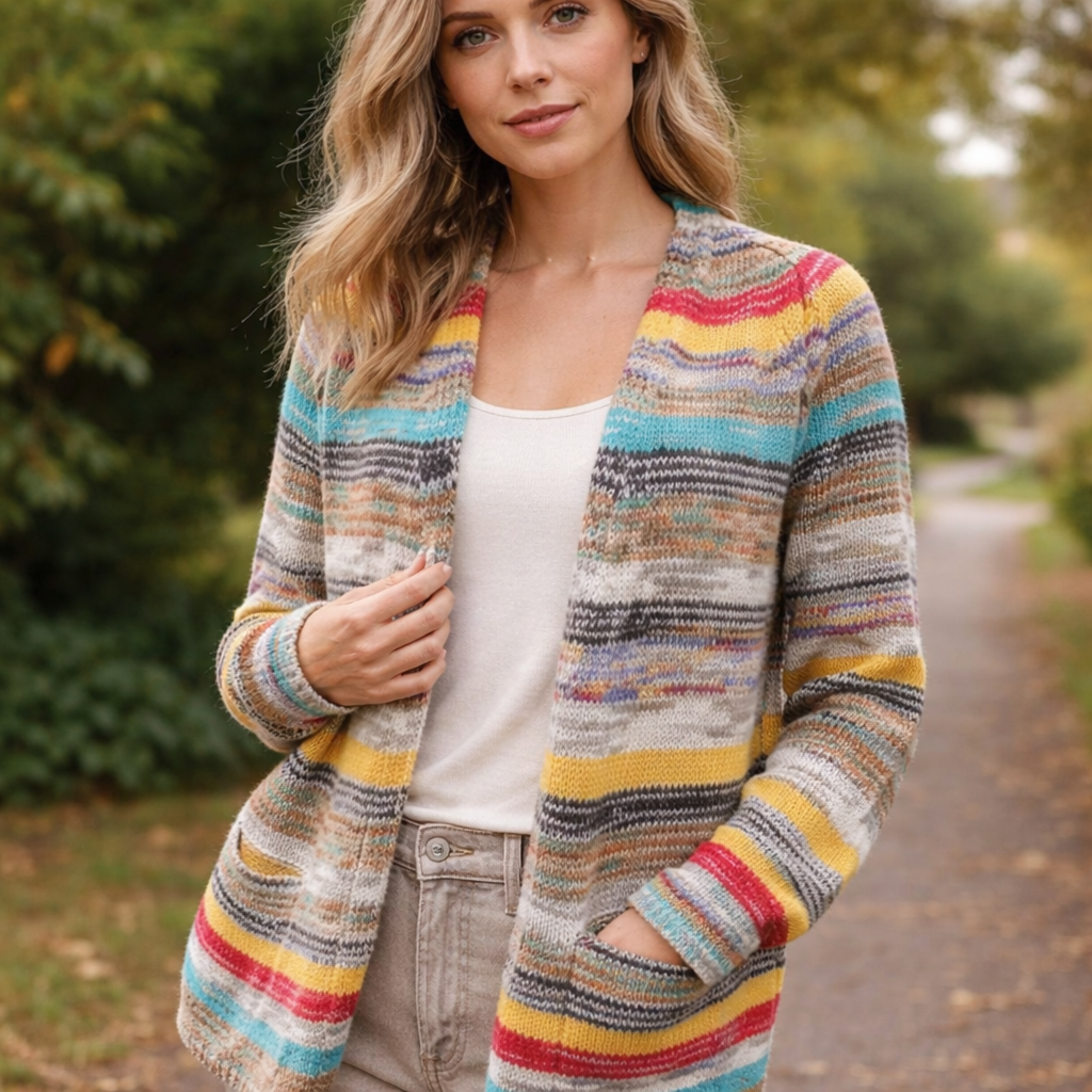 Cardigan Sweater - Soft Comfort - Lightweight Knit
