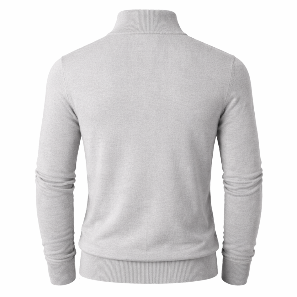 Men's Sweater | Half Zip -Classic Style Top