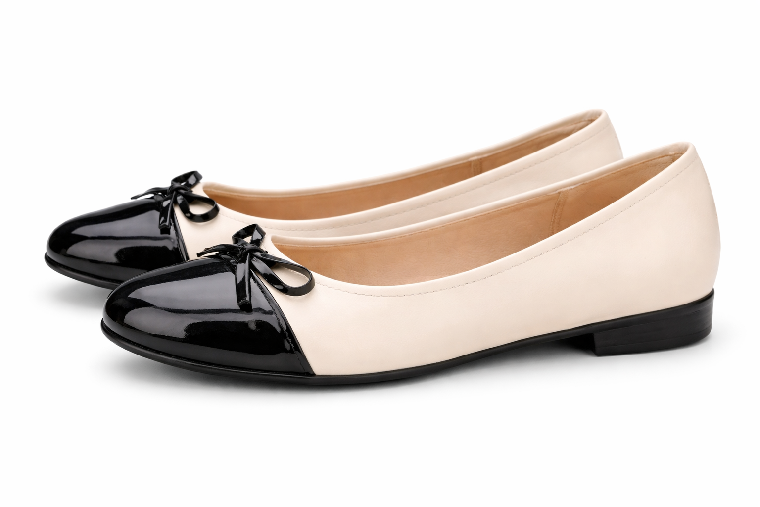 Women’s Ballet Flats | Bow detail | Padded insole, comfort