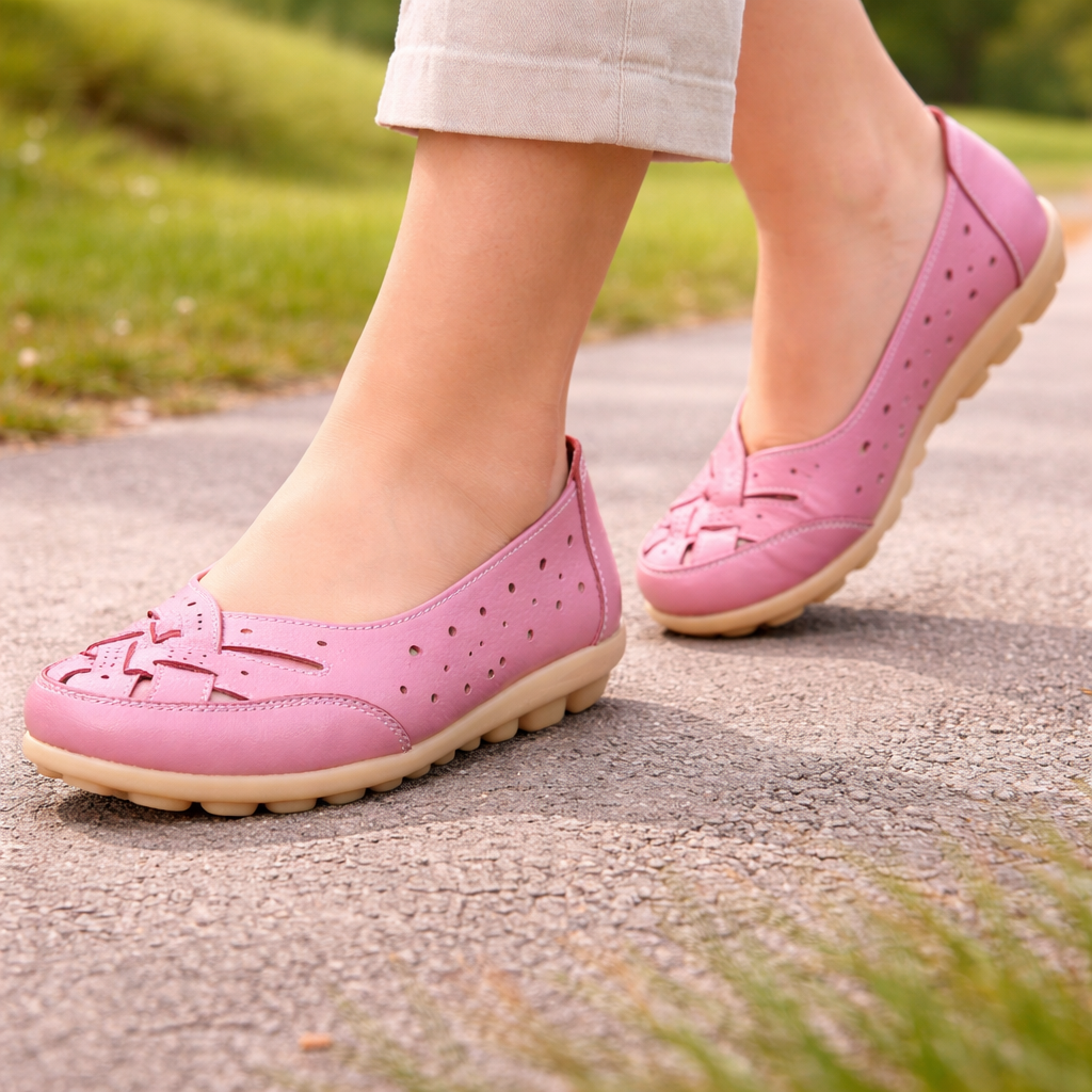 Ballet Flats | Women Comfortable Shoes | Leather, Soft Sole