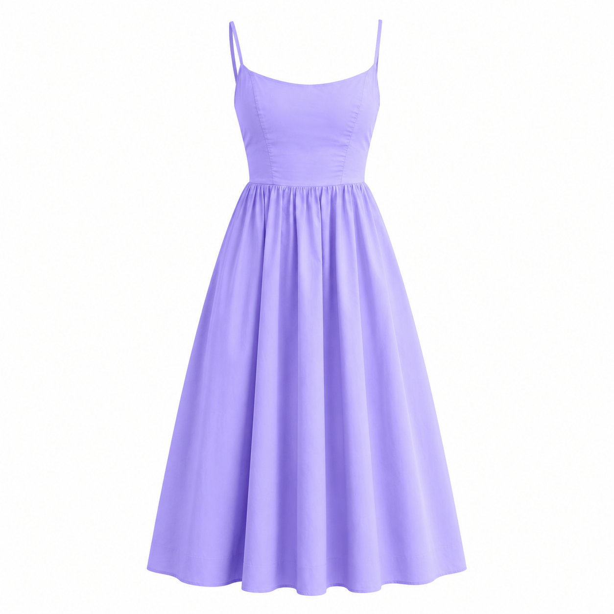 Evening Strappy Midi Dress - Elegant Women's Cocktail Dress