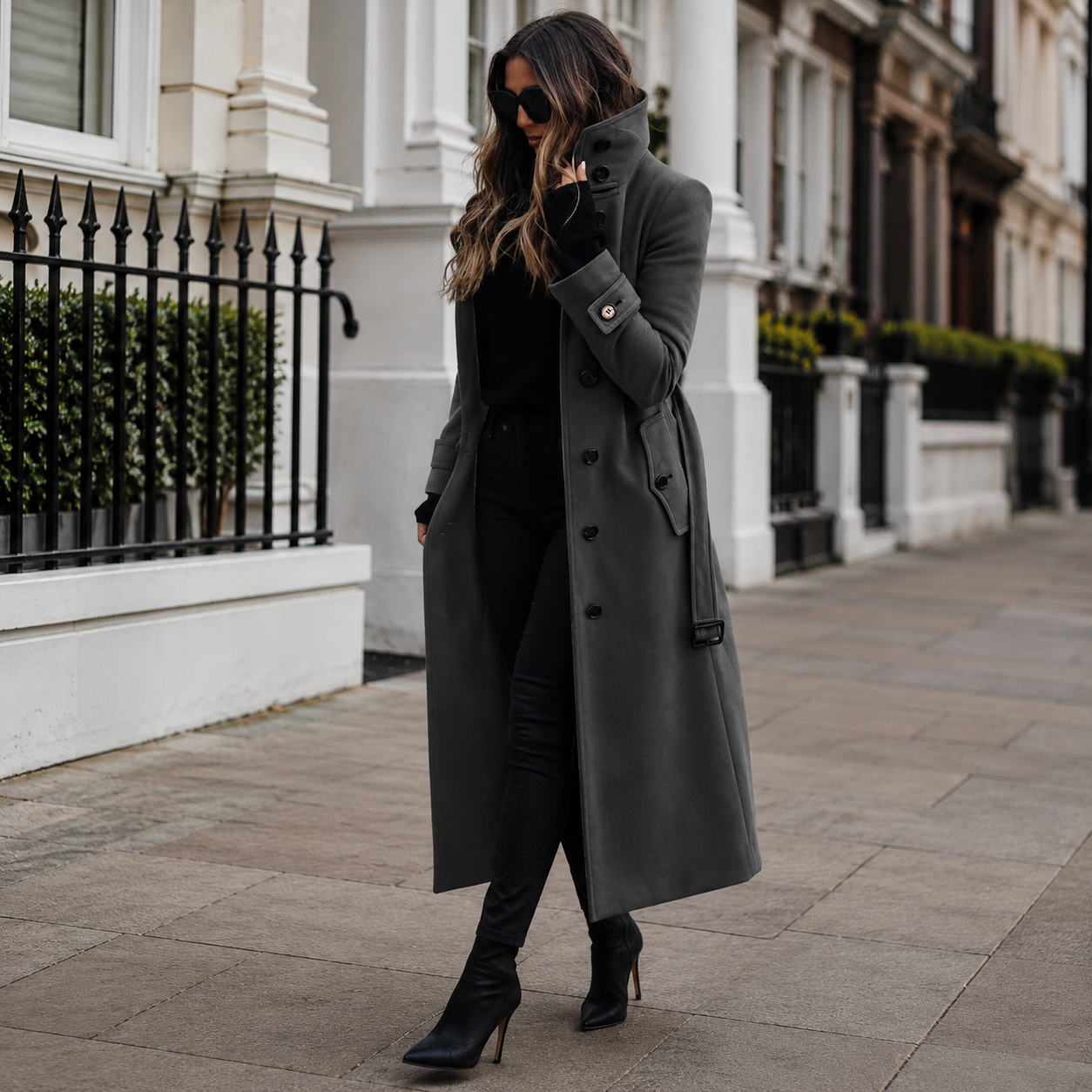 Stylish and Warm Trench Coat for Women - Comfort and Elegance
