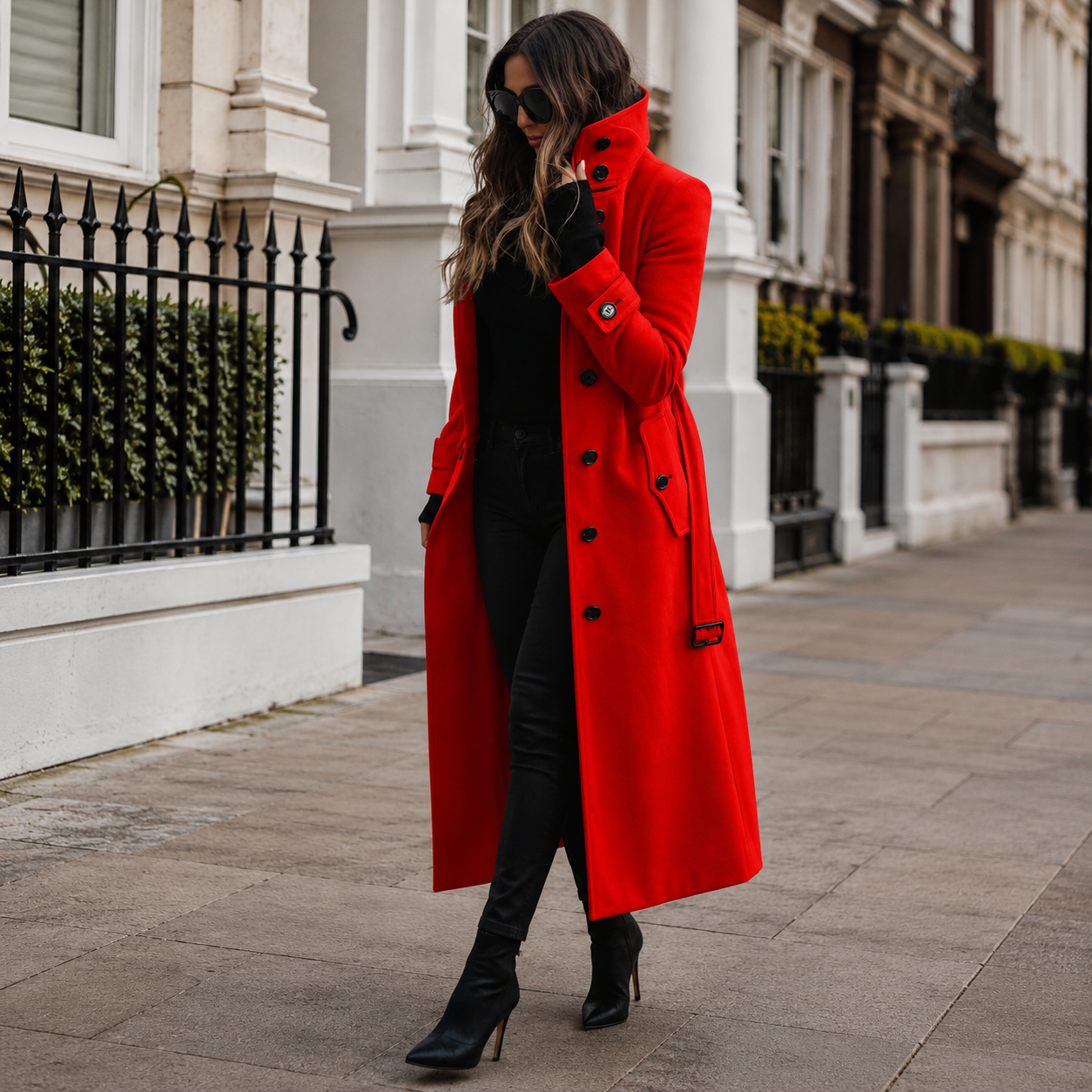 Stylish and Warm Trench Coat for Women - Comfort and Elegance