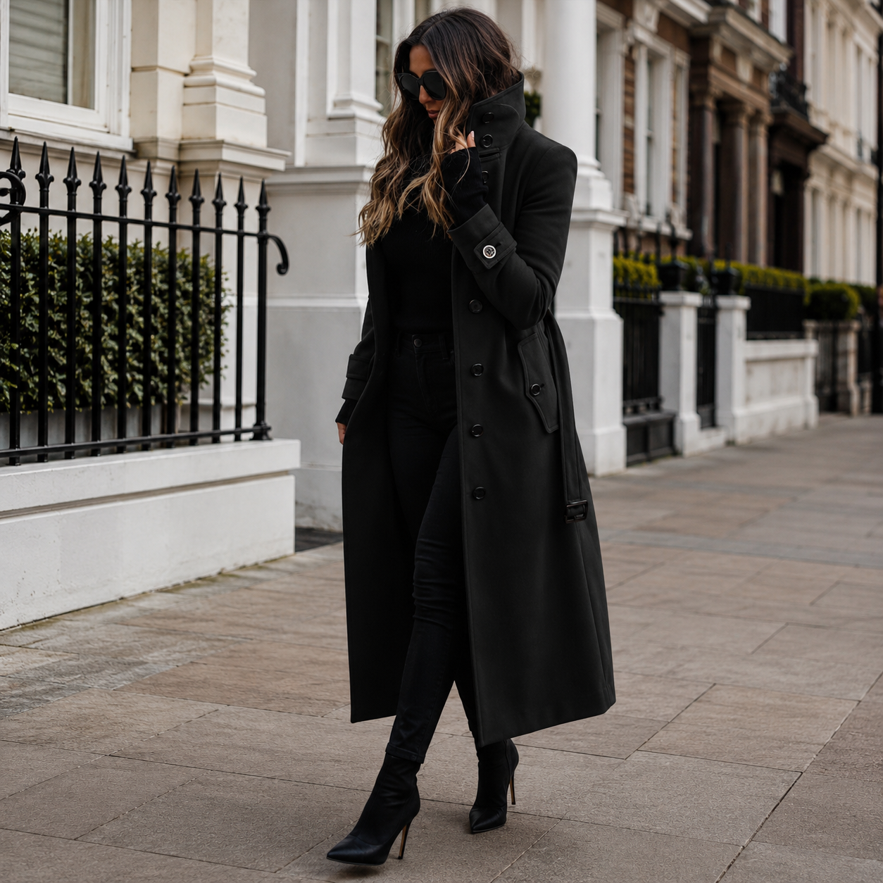 Stylish and Warm Trench Coat for Women - Comfort and Elegance