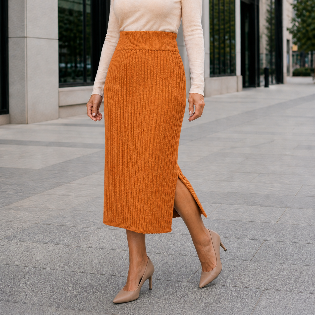 Skirt | Warm, Comfortable Fit | Elegant Women's Winter Style