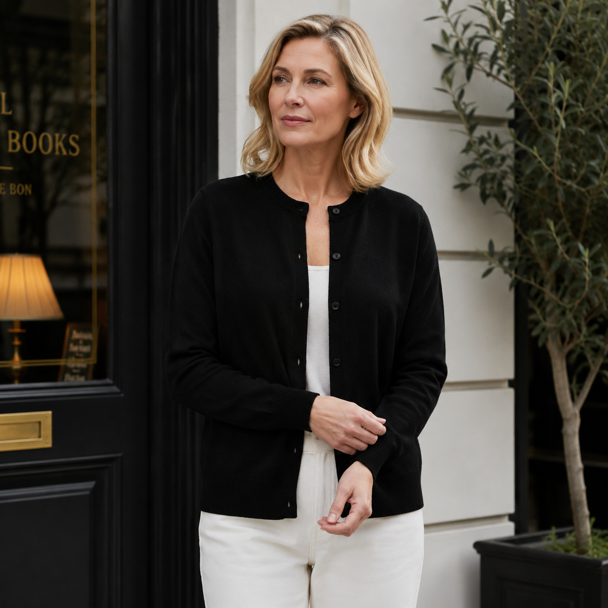 Women's Cardigan - Comfortable - Stylish - Elegant Solid Colour - Classic
