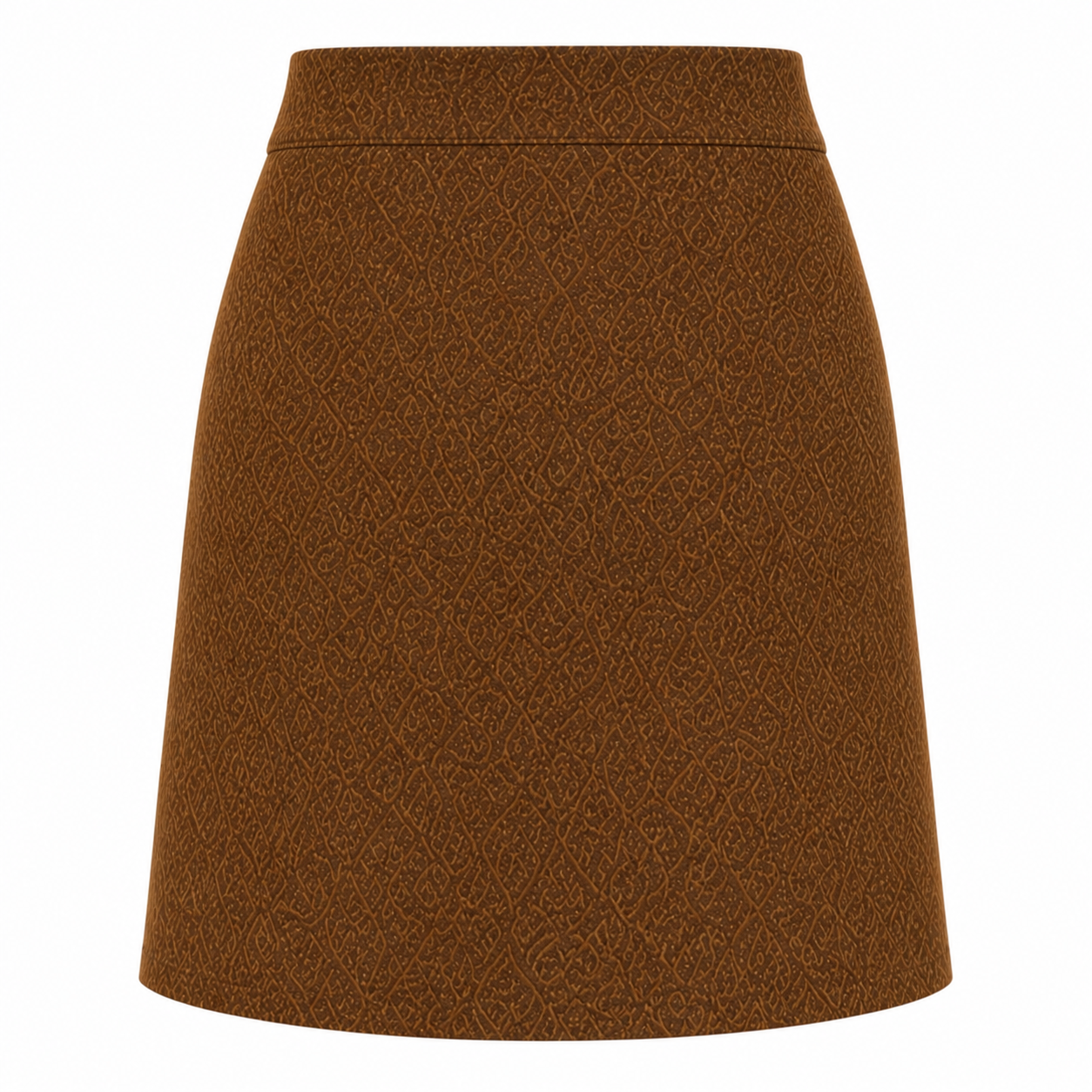 Midi Skirt | Light Brown | Elegant Design