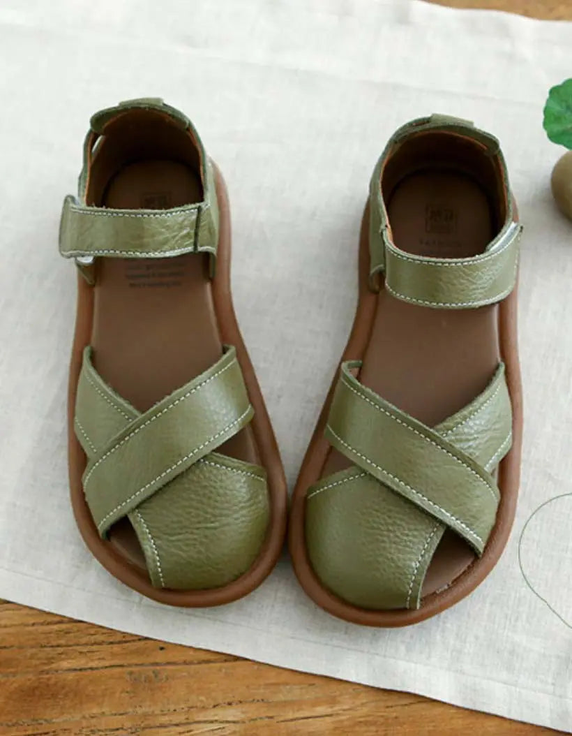 Cushioned Leather Sandals | Women's Comfortable Summer Style