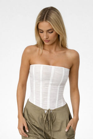 Women's Corset Top | Sleeveless, Shaping Tube Top