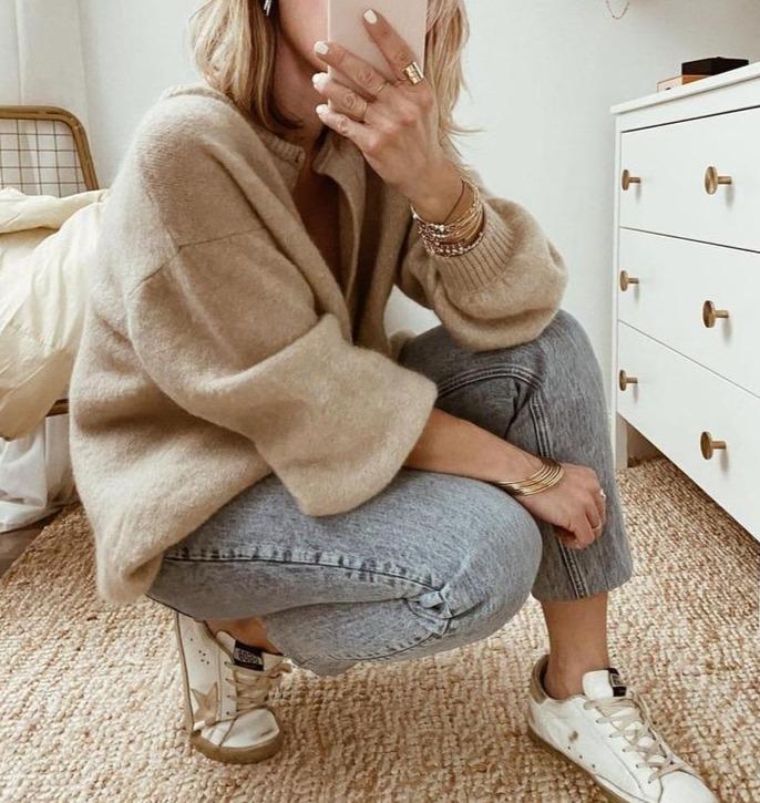 Women's Cardigan | Soft Knit, Relaxed Fit | Button Front