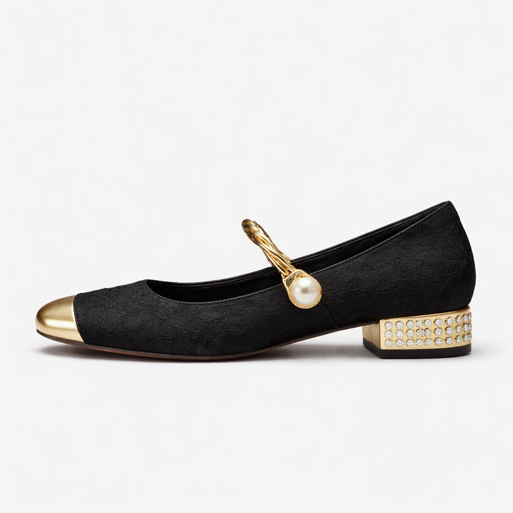 Women's Mary Jane Shoes | Low Heel, Square Toe | Comfortable Flats