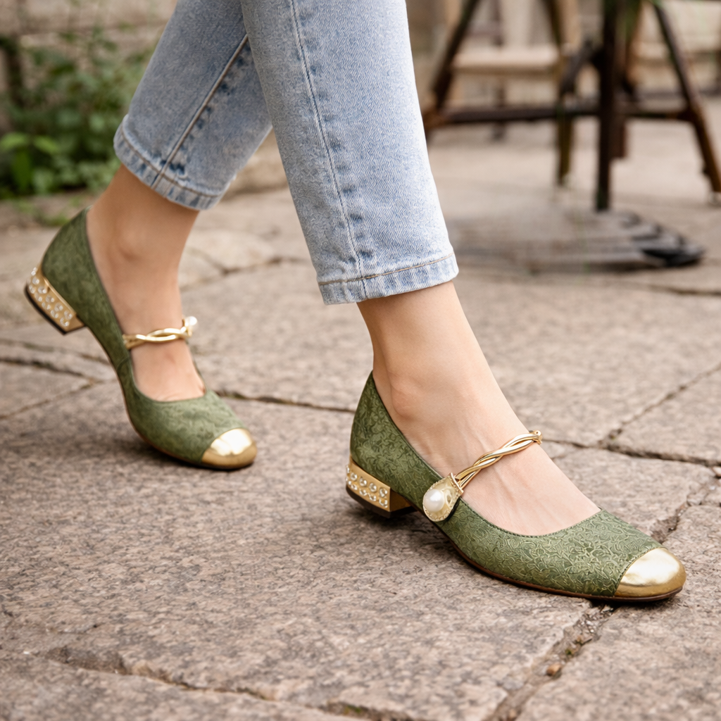 Women's Mary Jane Shoes | Square Toe, Orthopedic Comfort