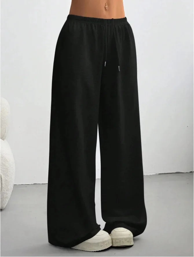 Women's Wide Leg Jogging Pants | Comfortable, Modern Sportchic
