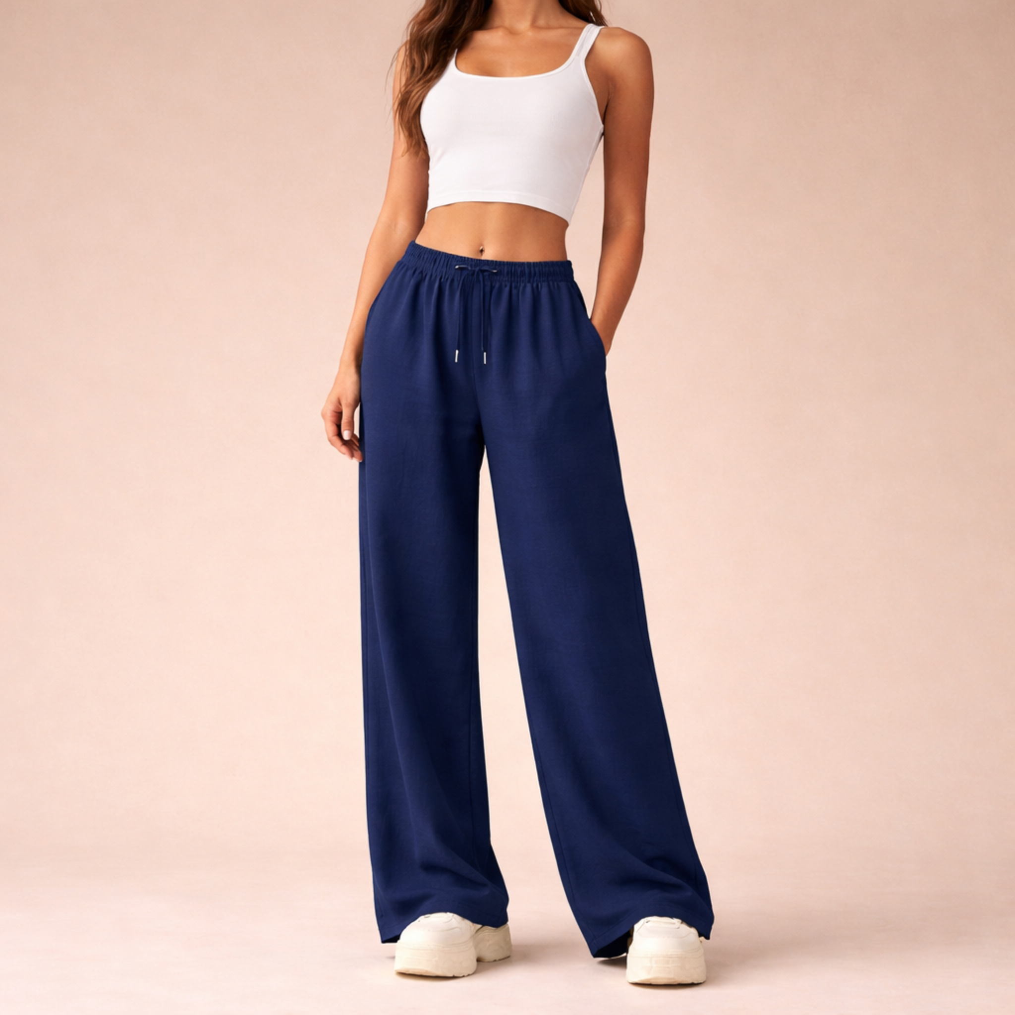 Women's Wide Leg Jogging Pants | Comfortable, Modern Sportchic