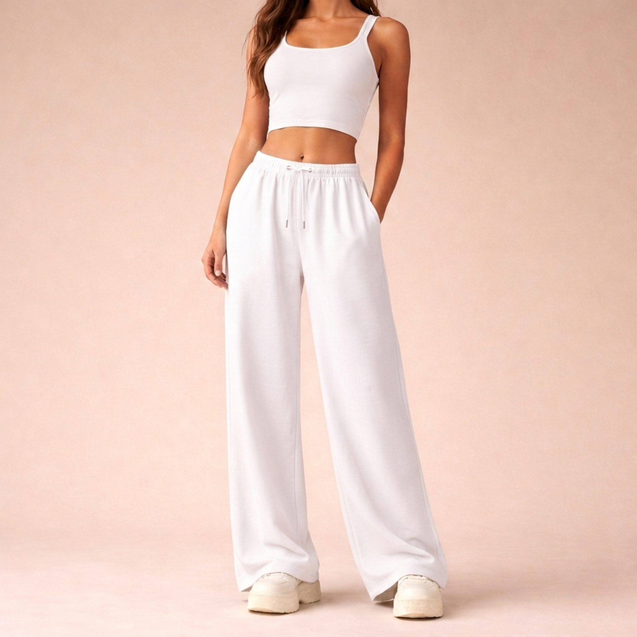 Women's Wide Leg Jogging Pants | Comfortable, Modern Sportchic