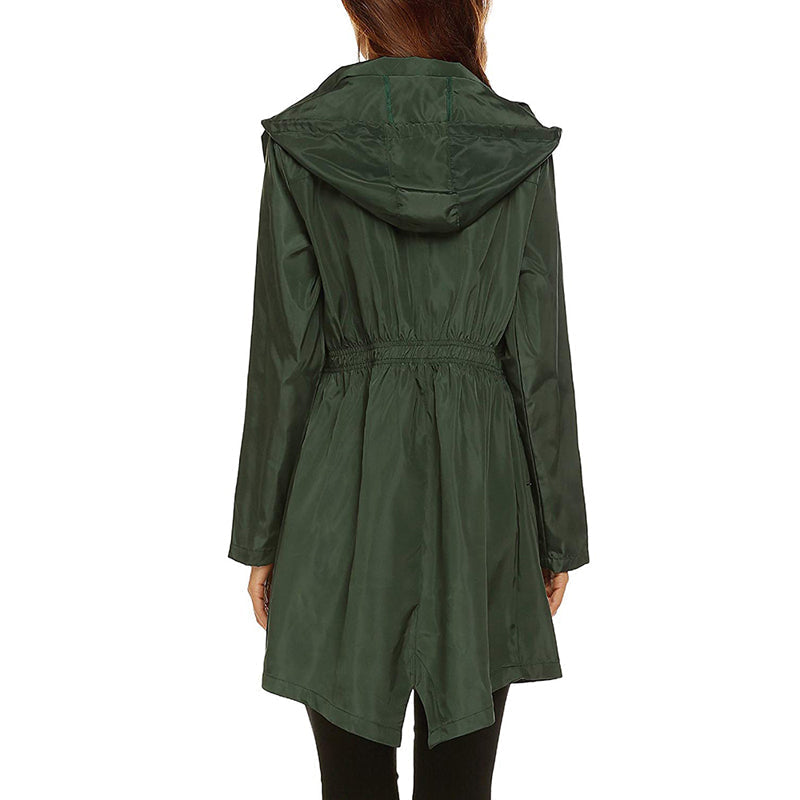 Women's Rain Jacket | Lightweight, Water-Repellent | Tailored Fit