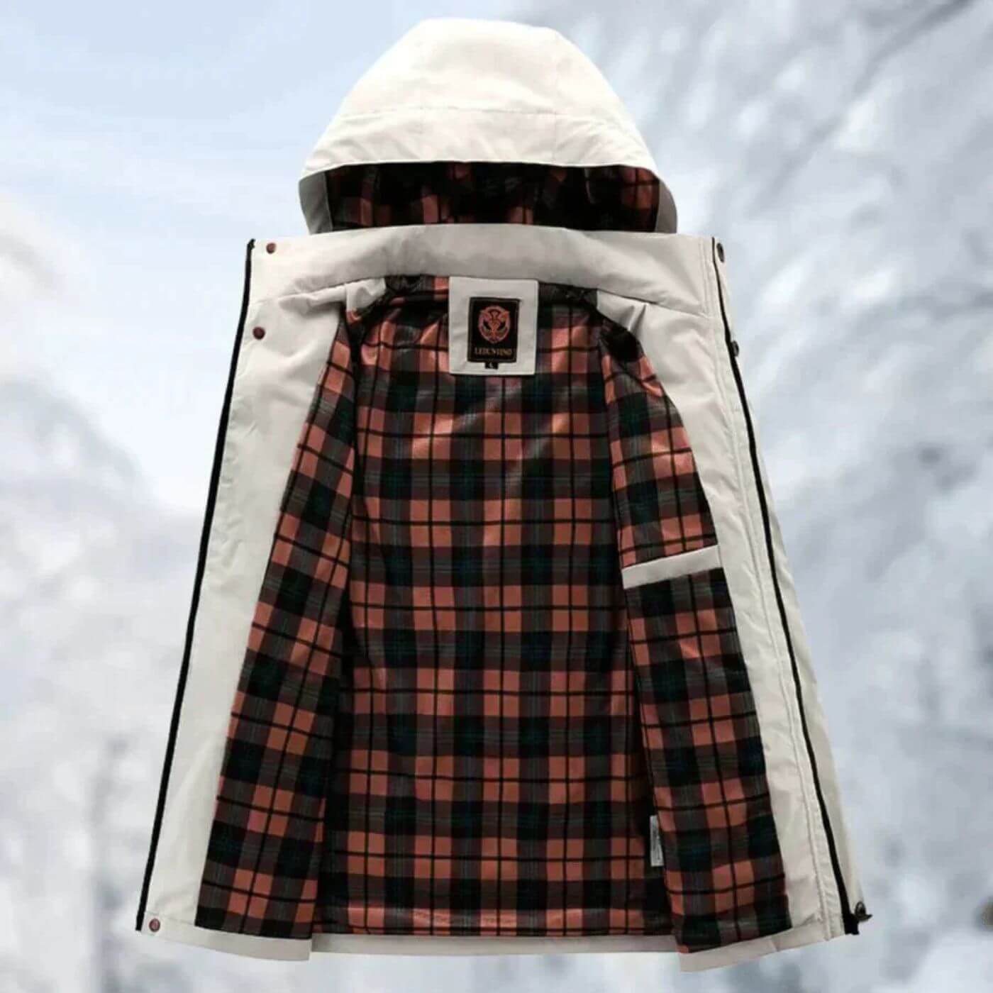 Rain Jacket | Men's Windproof, Winter Waterproof