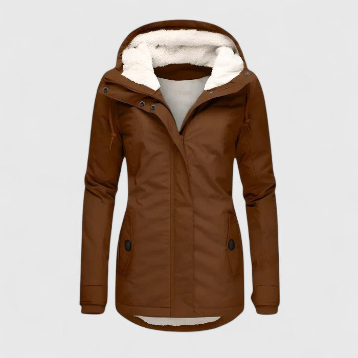 Women's Waterproof Winter Jacket | Hooded, Water-Repellent Coat