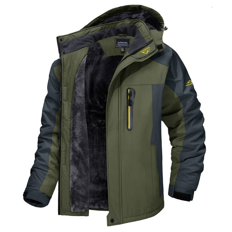 Men's Winter Rain Jacket | Waterproof, Insulated