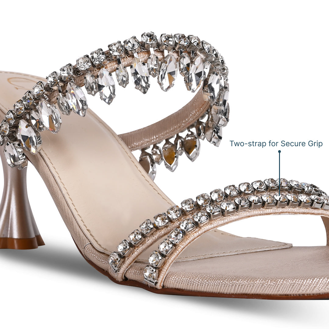 Women’s Chandelier Heels | Party Sandals | Rhinestone Sparkly