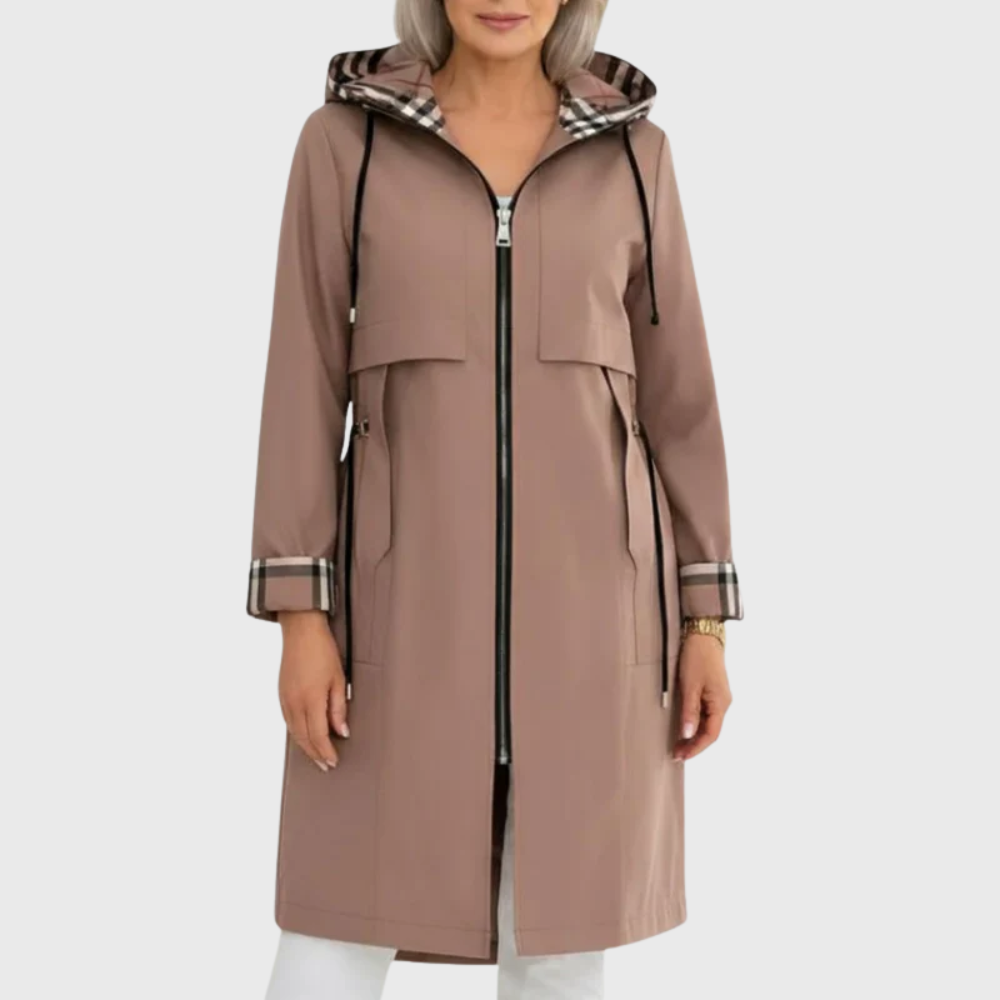 Rain Jackets for Women | Lightweight Tailored Belted | Breathable