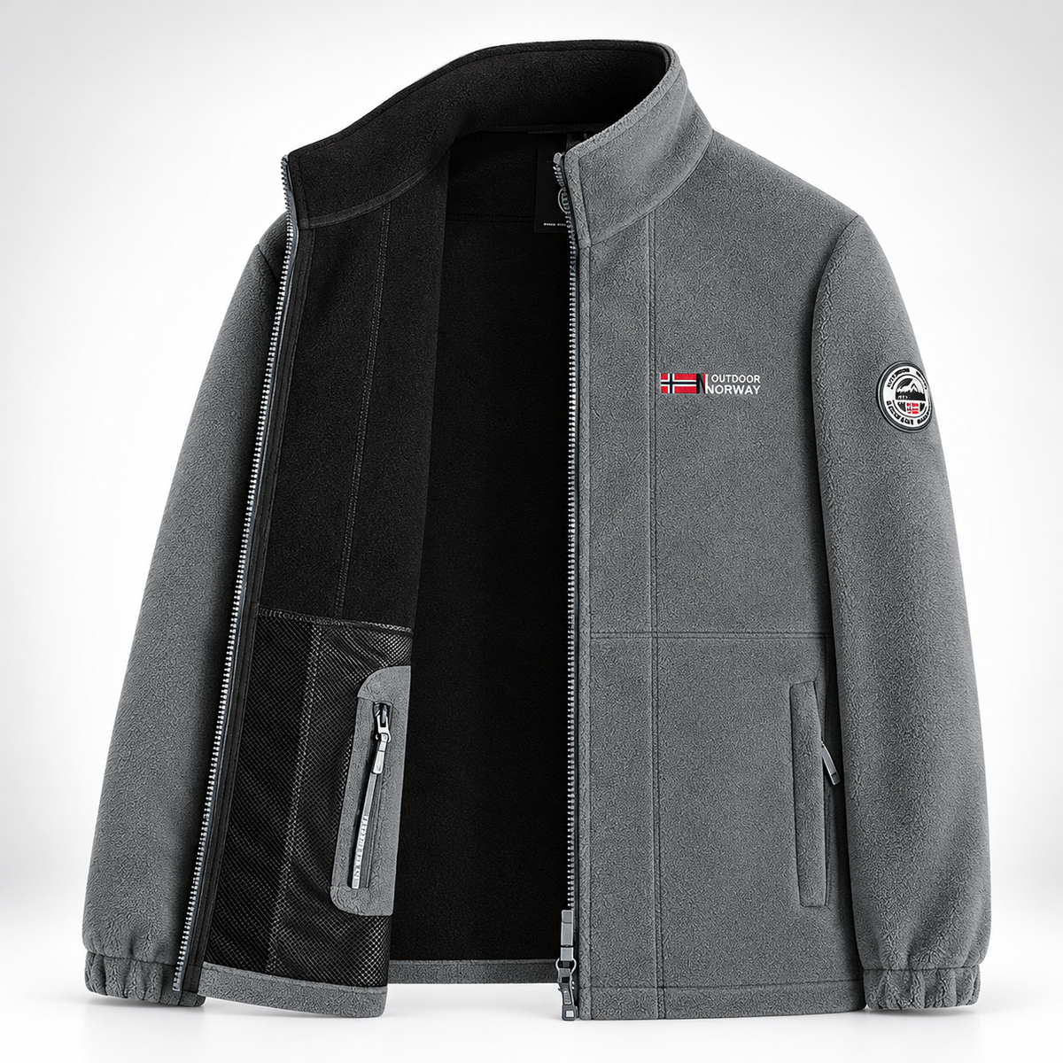 Unisex Fleece Jacket | Thermal, Warm Winter Wear | Casual Everyday Style