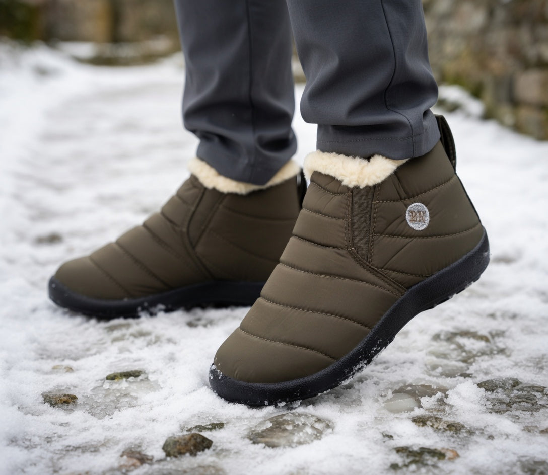 Waterproof Winter Boots Men - Warm - Comfortable - Insulated - Non-Slip - Snow-Ready