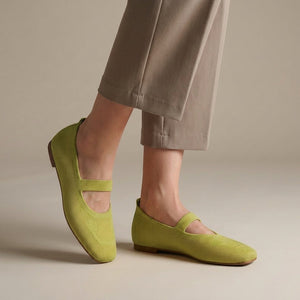 Ballerina Flats | Knitted Mesh Mary Jane, All-Day Comfort