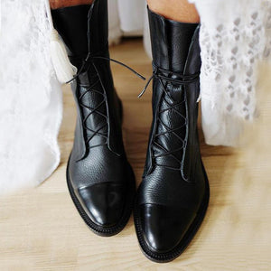 Women's High Heel Boots | Black, Cushioned Comfort