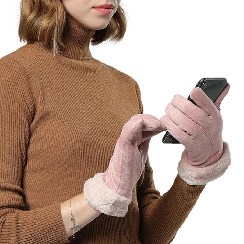 Heated Gloves | Women's Winter Wear, 3 Heat Settings | Touchscreen Compatible