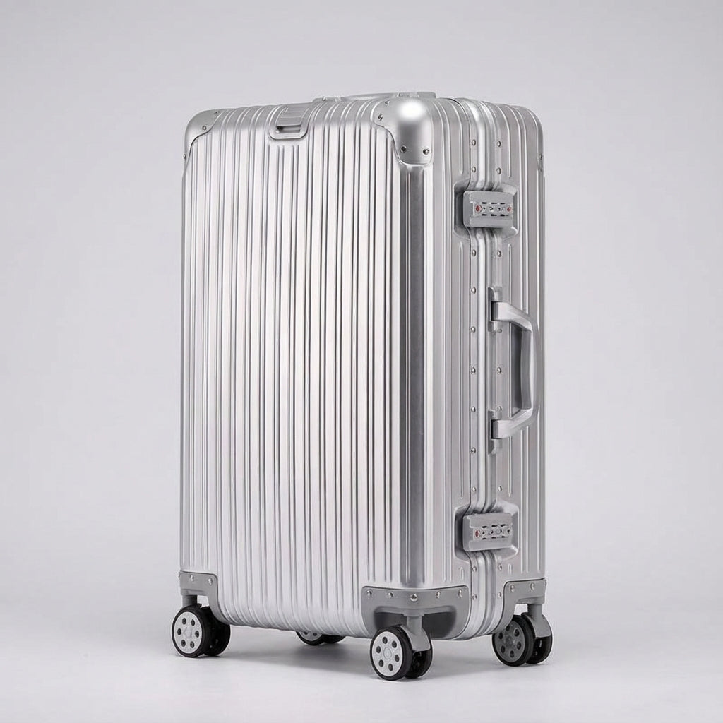 Hard-shell travel suitcase | Aluminum-magnesium | TSA lock