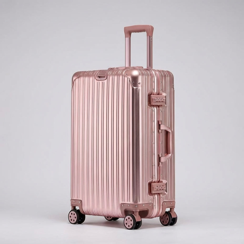 Hard-shell travel suitcase | Aluminum-magnesium | TSA lock