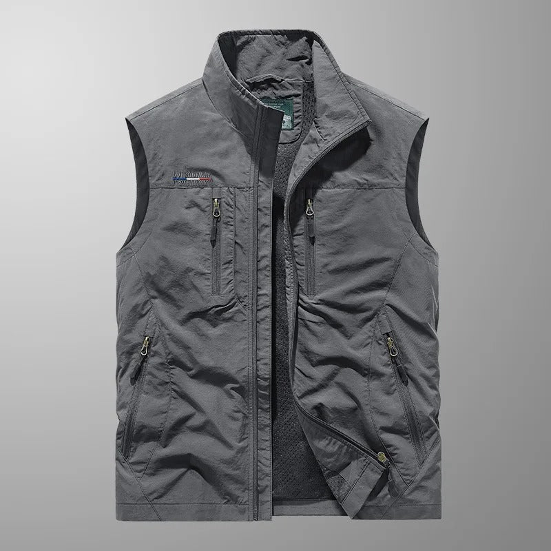Cargo Gilet | Breathable Sleeveless | Water Resistant