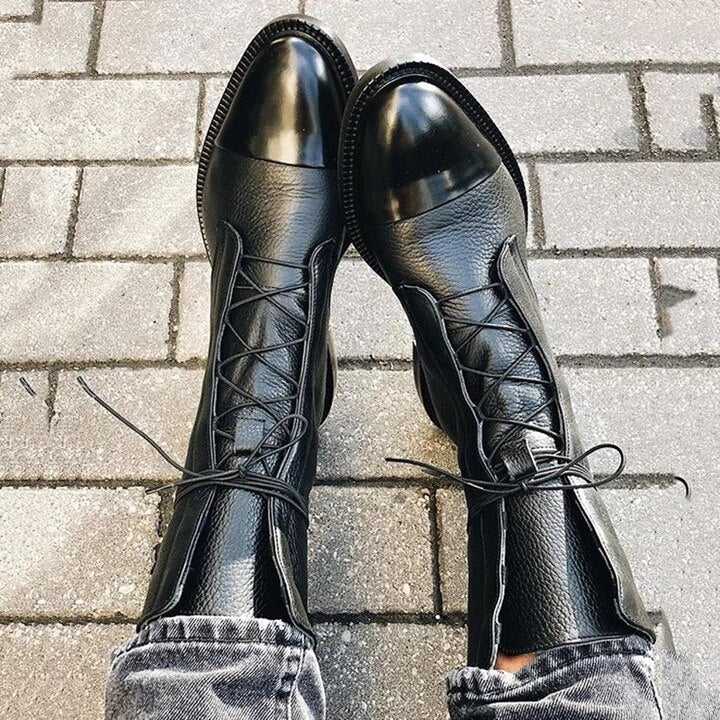 Women's High Heel Boots | Black, Cushioned Comfort
