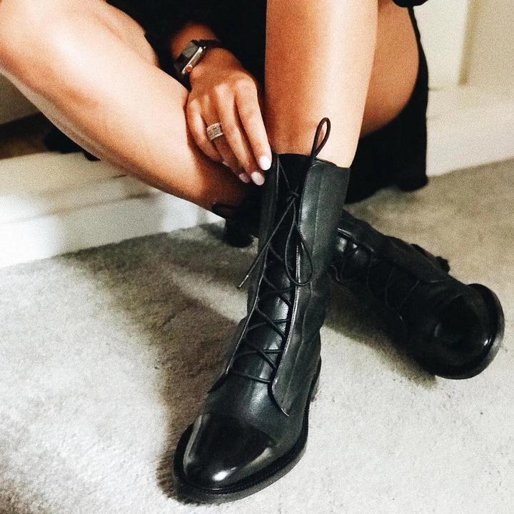 Women's High Heel Boots | Black, Cushioned Comfort