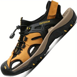 Men's Sport Sandals | Closed Toe, Grip Sole | Outdoor Hiking
