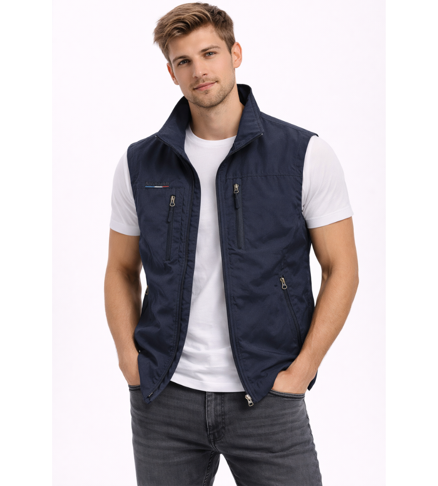 Men's Bodywarmer | Zip, Standing Collar | Outdoor Vest