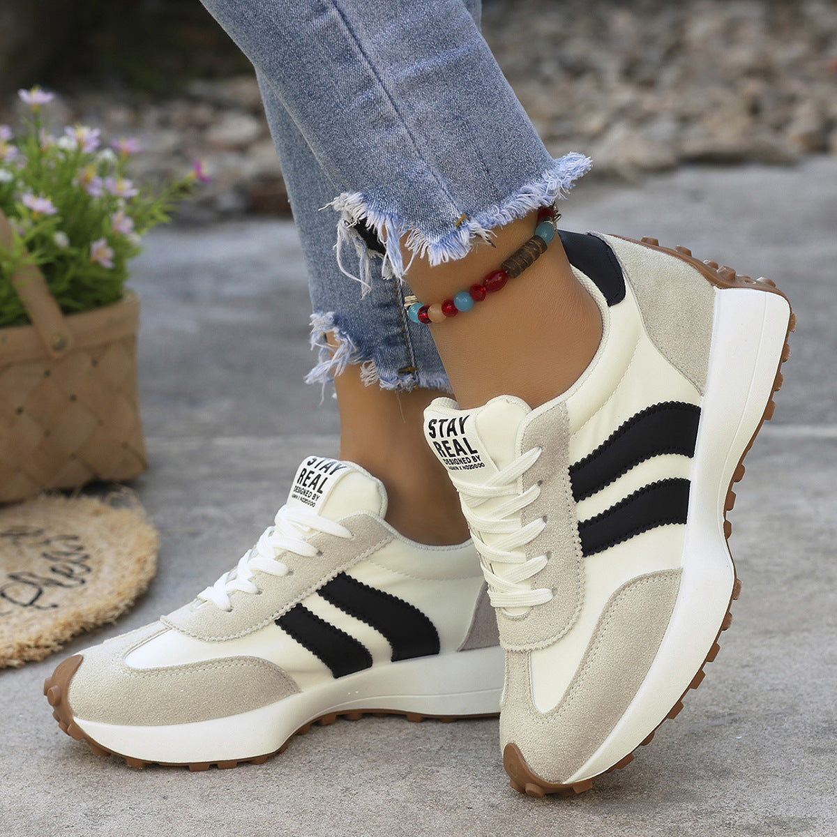 Women's Trainers | Orthopedic Comfort, Lightweight Lace-Up