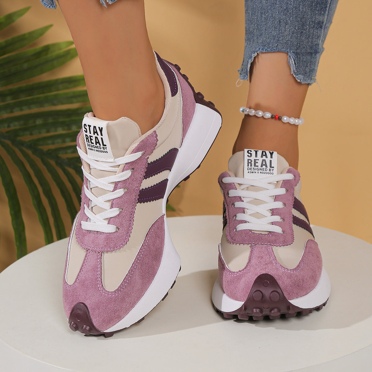 Women's Trainers | Orthopedic Comfort, Lightweight Lace-Up