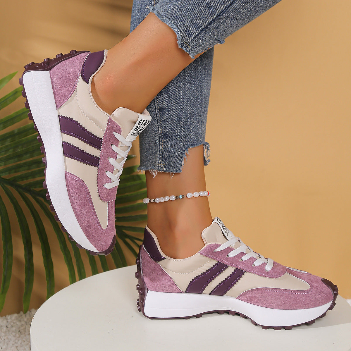 Women's Trainers | Orthopedic Comfort, Lightweight Lace-Up